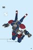 Notice / Instructions de Montage - LEGO - Marvel Super Heroes - 76077 - Iron Man : L'attaque de Detroit Steel: Page 55