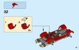 Notice / Instructions de Montage - LEGO - Marvel Super Heroes - 76077 - Iron Man : L'attaque de Detroit Steel: Page 33