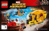 Notice / Instructions de Montage - LEGO - Marvel Super Heroes - 76080 - La revanche d'Ayesha: Page 1