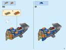 Notice / Instructions de Montage - LEGO - Marvel Super Heroes - 76081 - Le vaisseau Milano contre l'Abilisk: Page 23