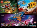 Notice / Instructions de Montage - LEGO - Marvel Super Heroes - 76081 - Le vaisseau Milano contre l'Abilisk: Page 67