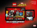 Notice / Instructions de Montage - LEGO - Marvel Super Heroes - 76088 - Thor contre Hulk : le combat dans l'arène: Page 83