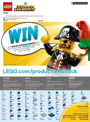 Notice / Instructions de Montage - LEGO - 76093 - Mighty Micros: Nightwing™ vs. The Joker™: Page 1