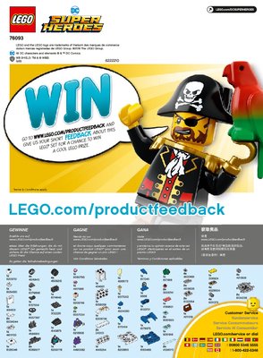 Notice / Instructions de Montage - LEGO - 76093 - Mighty Micros: Nightwing™ vs. The Joker™: Page 1