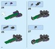 Notice / Instructions de Montage - LEGO - 76097 - Lex Luthor™ Mech Takedown: Page 24