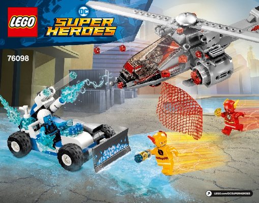 Notice / Instructions de Montage - LEGO - 76098 - Speed Force Freeze Pursuit: Page 1