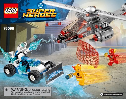 Notice / Instructions de Montage - LEGO - 76098 - Speed Force Freeze Pursuit: Page 1