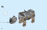 Notice / Instructions de Montage - LEGO - 76099 - Rhino Face-Off by the Mine: Page 54