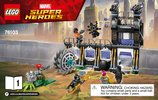 Notice / Instructions de Montage - LEGO - 76103 - Corvus Glaive Thresher Attack: Page 1