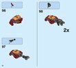 Notice / Instructions de Montage - LEGO - 76104 - The Hulkbuster Smash-Up: Page 72