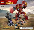 Notice / Instructions de Montage - LEGO - 76104 - The Hulkbuster Smash-Up: Page 1