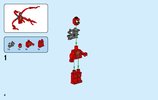 Notice / Instructions de Montage - LEGO - 76113 - Spider-Man Bike Rescue: Page 4