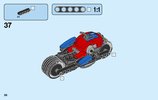 Notice / Instructions de Montage - LEGO - 76113 - Spider-Man Bike Rescue: Page 36