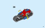 Notice / Instructions de Montage - LEGO - 76113 - Spider-Man Bike Rescue: Page 37