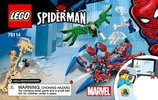 Notice / Instructions de Montage - LEGO - 76114 - Spider-Man's Spider Crawler: Page 1