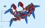 Notice / Instructions de Montage - LEGO - 76114 - Spider-Man's Spider Crawler: Page 74