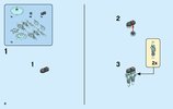 Notice / Instructions de Montage - LEGO - 76116 - Batman™ Batsub and the Underwater Clash: Page 6