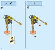 Notice / Instructions de Montage - LEGO - 76117 - Batman™ Mech vs. Poison Ivy™ Mech: Page 12