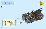 Notice / Instructions de Montage - LEGO - 76118 - Mr. Freeze™ Batcycle™ Battle: Page 62