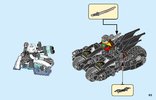 Notice / Instructions de Montage - LEGO - 76118 - Mr. Freeze™ Batcycle™ Battle: Page 63