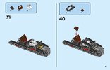 Notice / Instructions de Montage - LEGO - 76118 - Mr. Freeze™ Batcycle™ Battle: Page 47