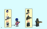 Notice / Instructions de Montage - LEGO - 76123 - Captain America: Outriders Attack: Page 4