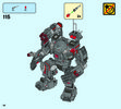 Notice / Instructions de Montage - LEGO - 76124 - War Machine Buster: Page 58