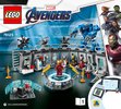 Notice / Instructions de Montage - LEGO - 76125 - Iron Man Hall of Armor: Page 1