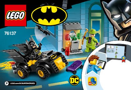 Notice / Instructions de Montage - LEGO - 76137 - Batman™ vs. The Riddler™ Robbery: Page 1