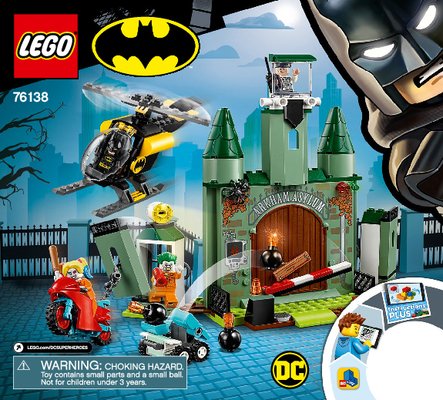 Notice / Instructions de Montage - LEGO - 76138 - Batman™ and The Joker™ Escape: Page 1