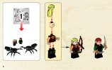 Notice / Instructions de Montage - LEGO - Le Hobbit - 79001 - Les araignées de la forêt de Mirkwood™: Page 4