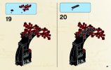 Notice / Instructions de Montage - LEGO - Le Hobbit - 79001 - Les araignées de la forêt de Mirkwood™: Page 47