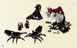 Notice / Instructions de Montage - LEGO - Le Hobbit - 79001 - Les araignées de la forêt de Mirkwood™: Page 64