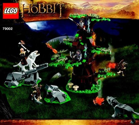 Notice / Instructions de Montage - LEGO - 79002 - Attack of the Wargs: Page 1