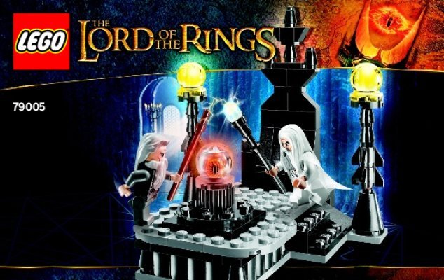 Notice / Instructions de Montage - LEGO - The Lord of the Rings - 79005 - Le combat des magiciens: Page 1