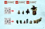 Notice / Instructions de Montage - LEGO - Le Hobbit - 79012 - L'armée des Elfes de Mirkwood™: Page 3