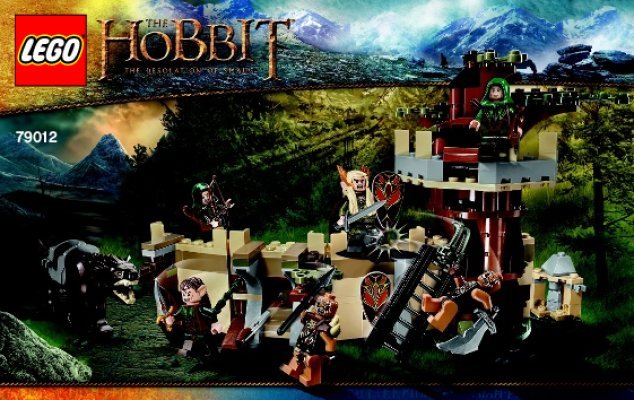 Notice / Instructions de Montage - LEGO - Le Hobbit - 79012 - L'armée des Elfes de Mirkwood™: Page 1