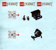 Notice / Instructions de Montage - LEGO - Le Hobbit - 79013 - La poursuite de Lacville: Page 2