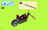 Notice / Instructions de Montage - LEGO - Teenage Mutant Ninja Turtles - 79101 - La moto Dragon de Shredder: Page 24