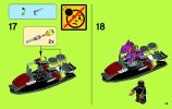 Notice / Instructions de Montage - LEGO - Teenage Mutant Ninja Turtles - 79102 - La poursuite en Carapace Furtive: Page 15