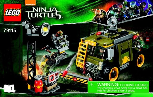 L'attaque du Van des Tortues 79115, Teenage Mutant Ninja Turtles™