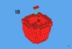 Notice / Instructions de Montage - LEGO - 3300000 - The Brick Apple: Page 11