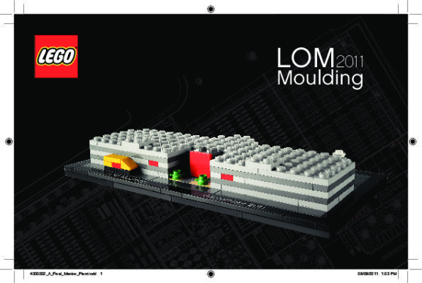 Notice / Instructions de Montage - LEGO - 4000002 - LOM Moulding 2011: Page 1