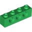 TECHNIC BRICK 1X4, Ø4,9