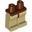 MINI LOWER PART BROWN/BRICKYEL