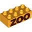 DUPLO BRICK 2X4, ZOO